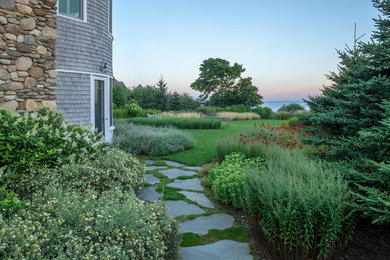 Photo of a landscaping in Portland Maine.