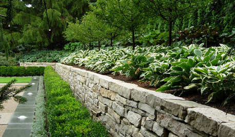 Garden Walls: Dry-Stacked Stone Walls Keep Their Place in the Garden