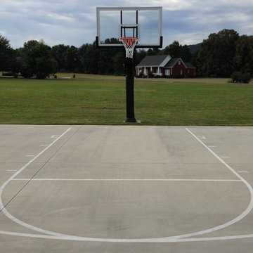 Rachael R's Pro Dunk Diamond Basketball System on a 40x30 in Scottsboro, AL