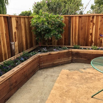 Raised Wooden Planter Beds