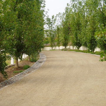 Rancho Santa Fe, Pool, Bluestone, Estate Driveway, Pool house