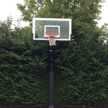 Ranjiv H's Pro Dunk Gold Basketball System on a 30x60 in Seattle, WA