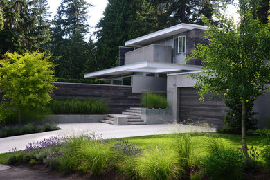 Photo of a contemporary landscaping in Vancouver.