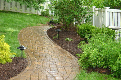 Rear Paver Patio, Wall & Landscaping - Flanders