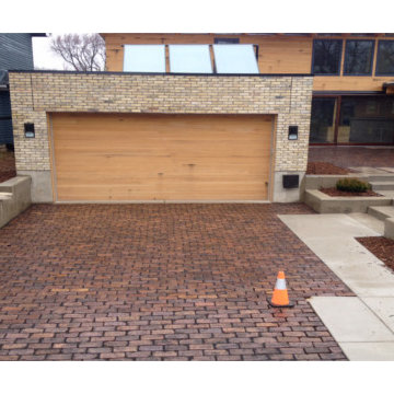 Reclaimed Paver Permeable Drive