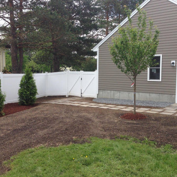 Rectilinear Stepping Stone Design & Planting Project, Northborough MA