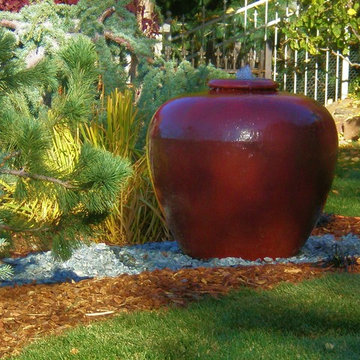 Red Bubbler Pot