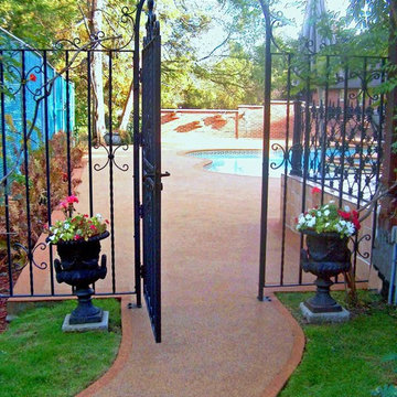 Residential Walkway by Rubaroc Rubber Safety Surfacing