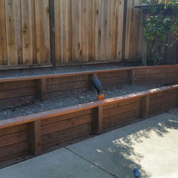 Retaining Wall and Planter Box Project San Ramon