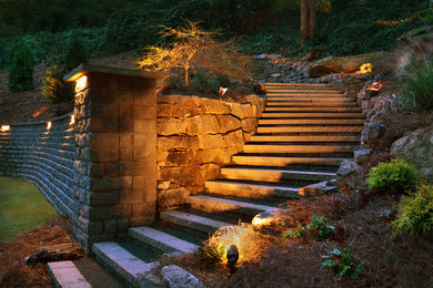 Inspiration for a transitional landscaping in Atlanta.