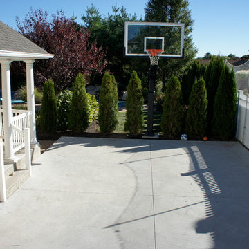 Robert S's Pro Dunk Platinum Basketball System on a 21x30 in Mt Sinai, NY