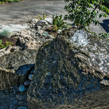 Rockery and Water Feature