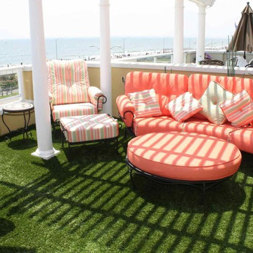 Rooftops, Decks and Patios with Artificial Grass