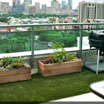 Rooftops, Decks and Patios with Artificial Grass