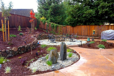 Photo of a world-inspired garden in Sacramento.