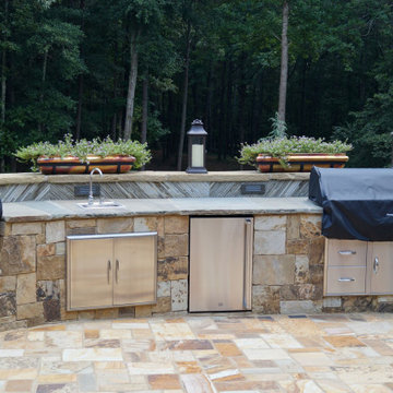 Roswell - Outdoor Fireplace, Kitchen & Pizza Oven