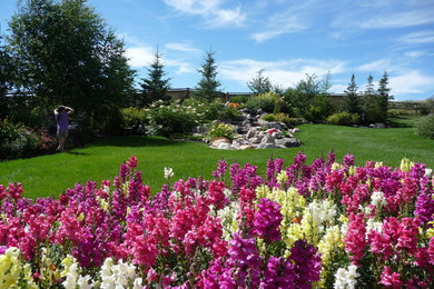 Klassischer Garten in Calgary