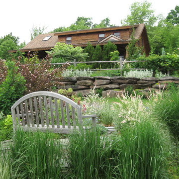 Rustic Cabin Cottage Garden