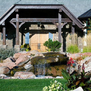 Rustic Water Feature Greeley