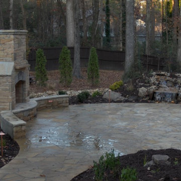 Ryan Landscape, Hardscape and Water Feature Project
