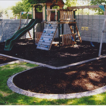 Safe + Permanent Playscape Curbing