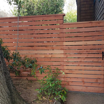 San Rafael Horizontal Fence and New Entry Stairs & Landing