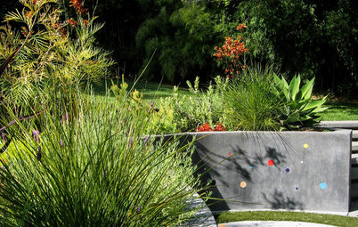 Grün trifft Grau: Tipps und Ideen für Beton im Garten