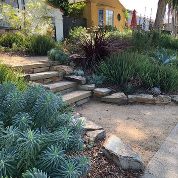 Santa Monica Front with Stone Steps