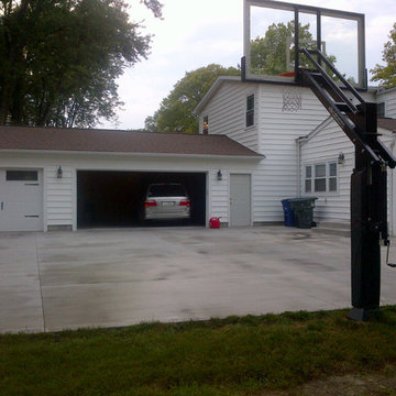 Scott W's Pro Dunk Platinum Basketball System on a 44x41 in Columbus, OH