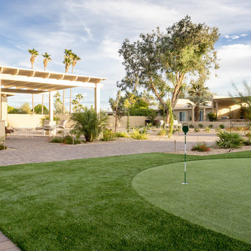 Scottsdale, AZ - Front and backyard landscape