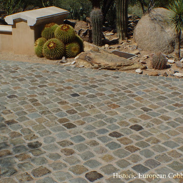 Scottsdale AZ: Granite Cobblestone 6x6