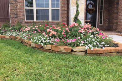 This is an example of a craftsman landscaping in Houston.