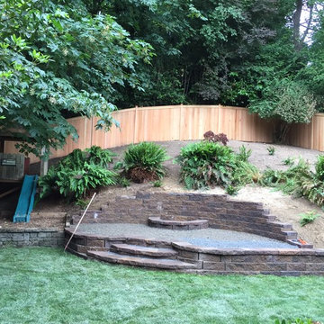 Seattle Fire Pit and Sod