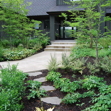 Layered Midwest Landscaping Photos, Landscape Ideas For Front Of House Midwestern