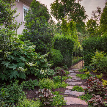 Side garden path