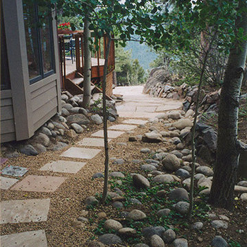 Side Path on Steep Slope