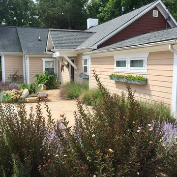 Side View of Front Garden, 2 Years After Install