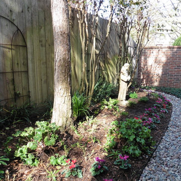 Side Yard Project in Spring Valley Village, Texas