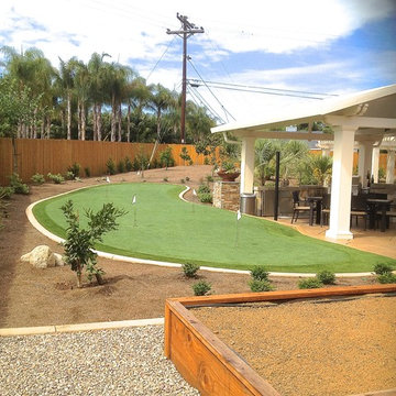 Silva Residence, Vista CA by AAA Landscape Specialists, Inc. 760-295-1980