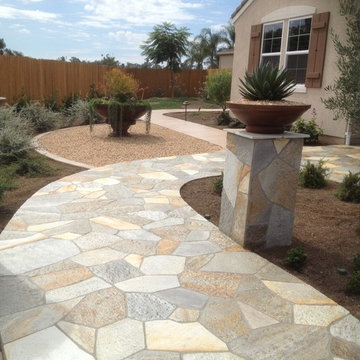Silva Residence, Vista CA by AAA Landscape Specialists, Inc. 760-295-1980