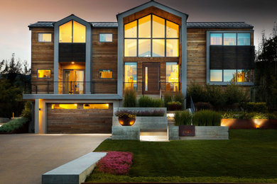 This is an example of a contemporary landscaping in Salt Lake City.