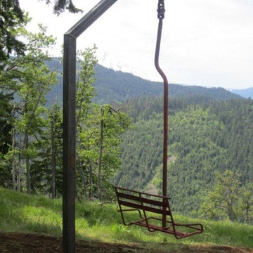 Ski Lift Chair Swing