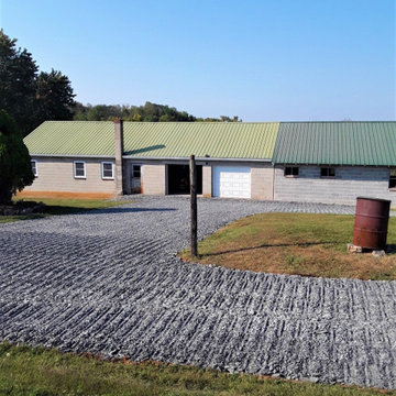 Slate Driveway Installation