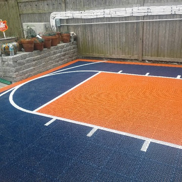 Small Backyard Court in a NY Brownstone home