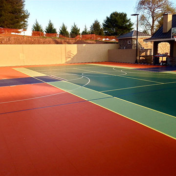 Snap Sports Backyard Game Court - Residential