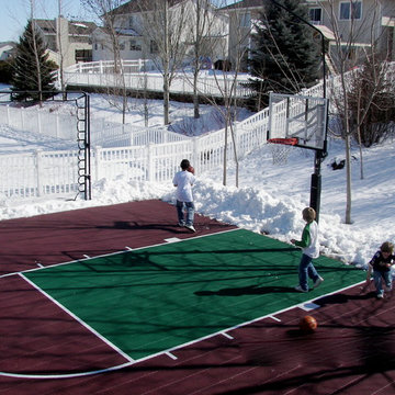 SnapSports All-Weather Backyard Game Courts
