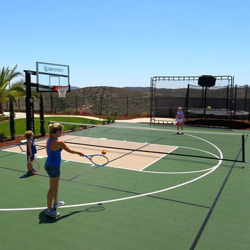 SnapSports - San Diego Family Backyard Multi-Court