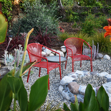Solana Beach Modern Eclectic Landscape Redesign