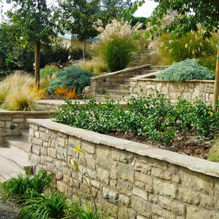 Flagstone Retaining Wall | Houzz