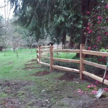 Split Rail Cedar Fence